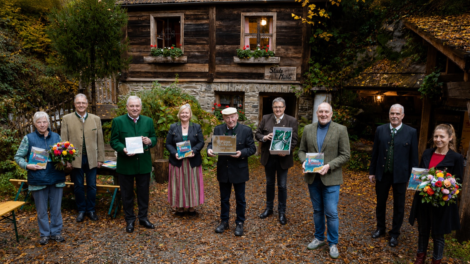 Gruppenfoto bei der Award-Verleihung