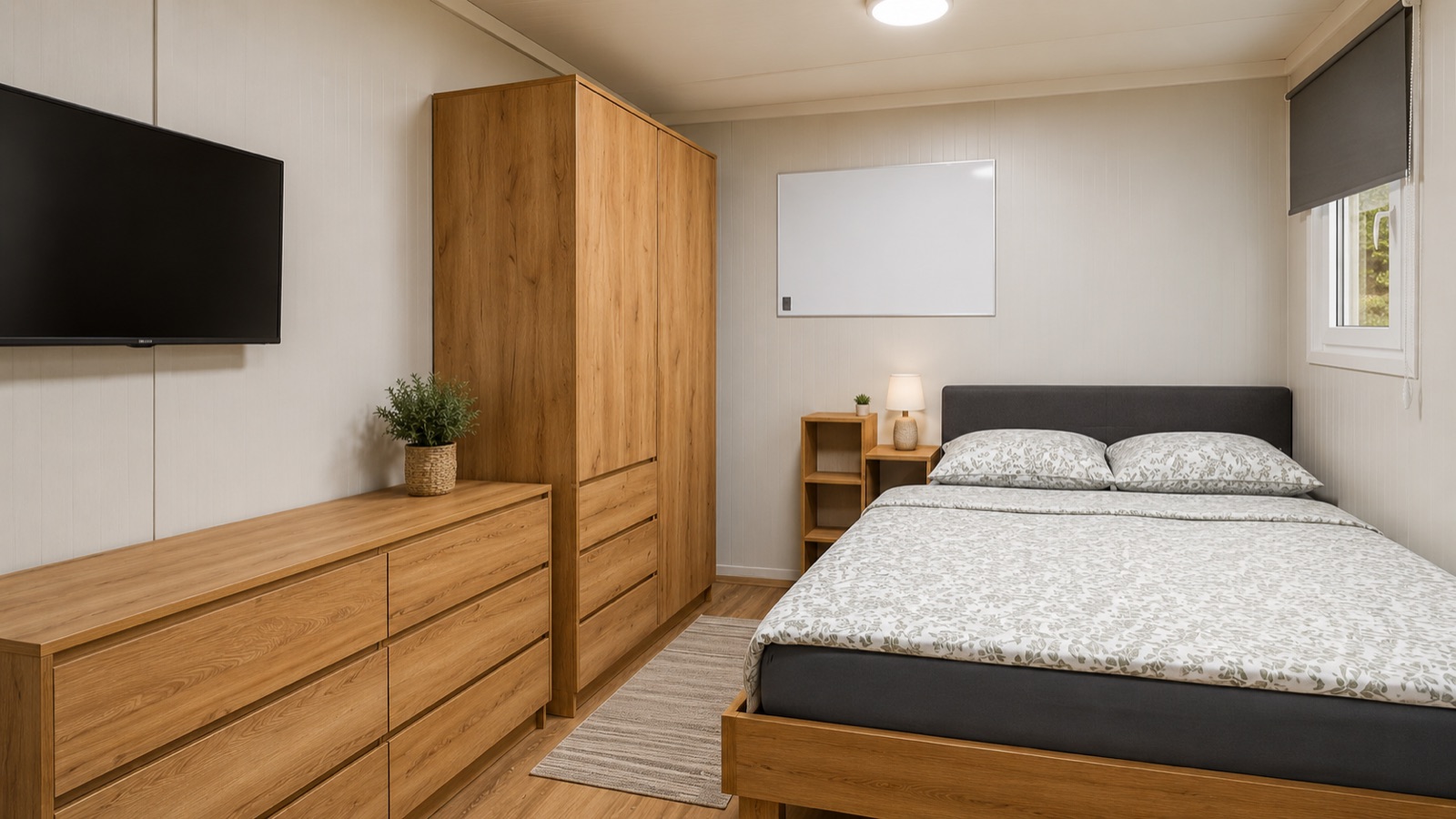 Schlafzimmer — Tiny House am Hang
